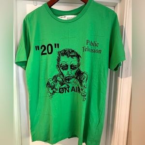 Off-White Public Television (M) - T-shirt